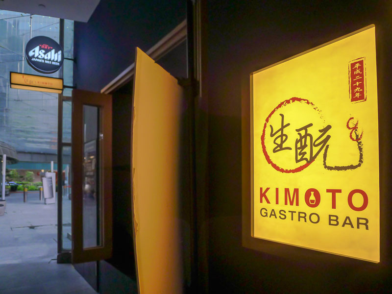 Kimoto Gastro Bar storefront