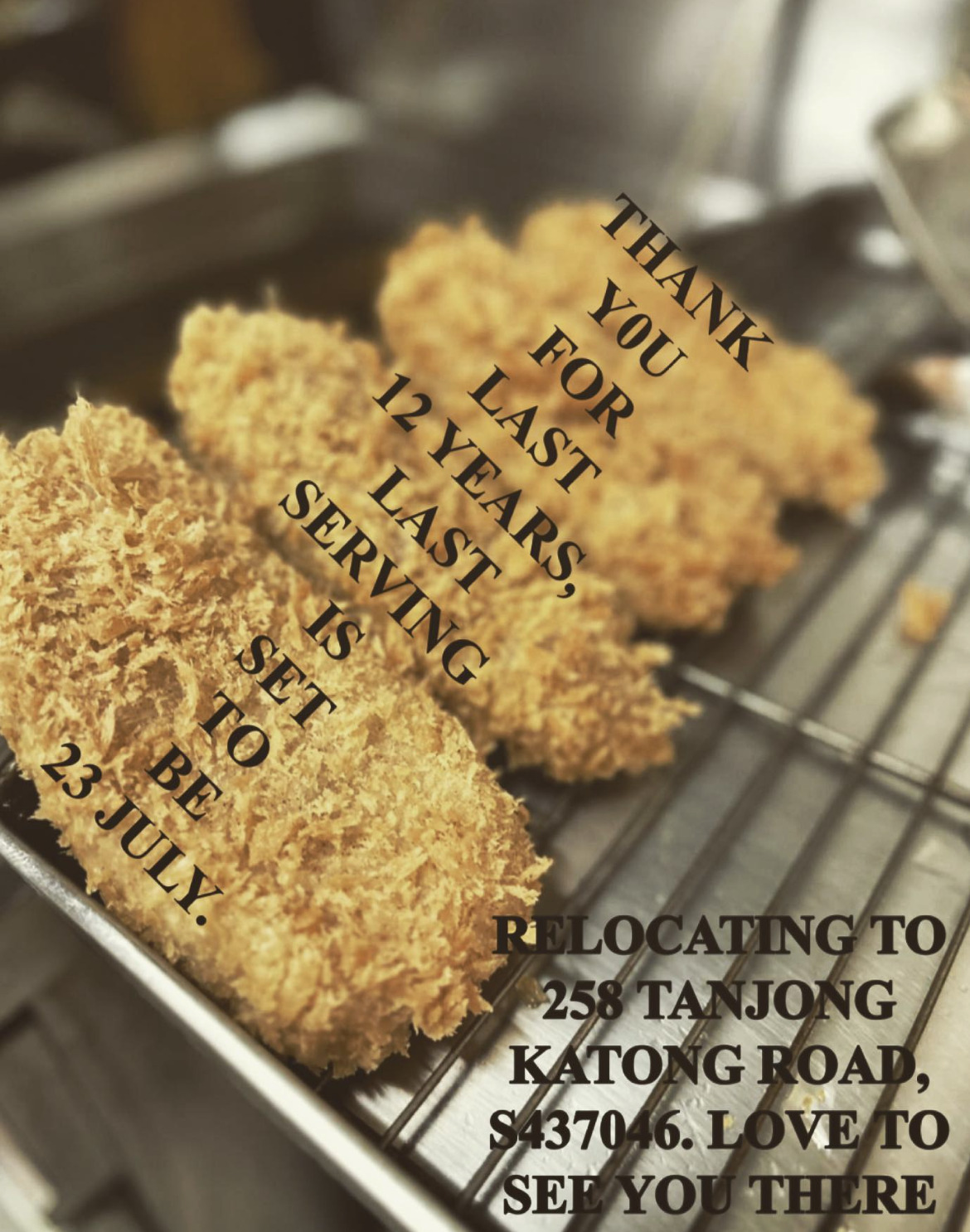 Katsuya shifting — Notice of shift