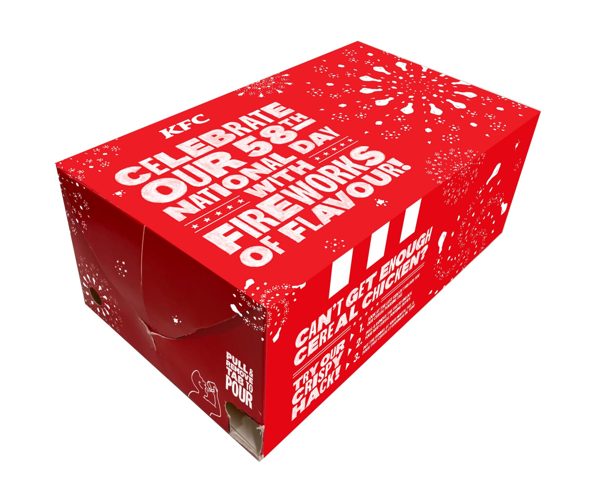 KFC Cereal Chicken — Box