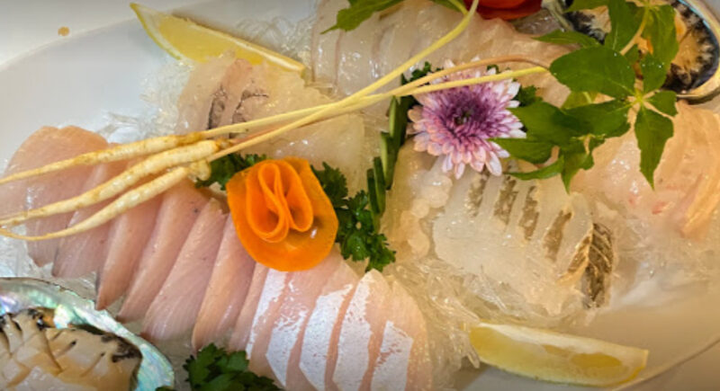 badaro seafood restaurant - sashimi