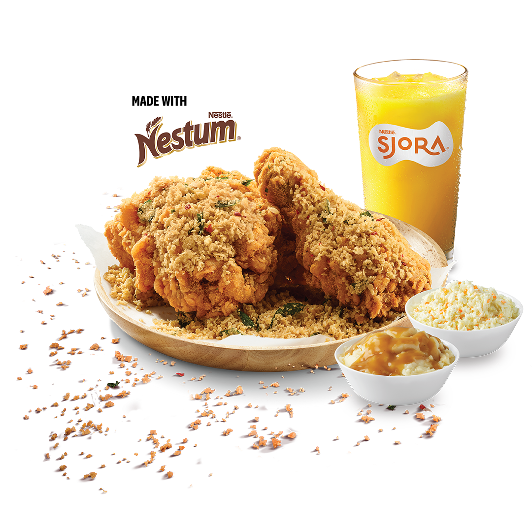 KFC Cereal Chicken — 2 Piece Meal