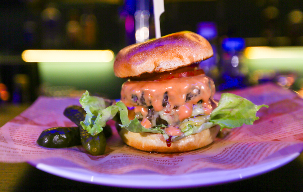 the bank - signature cheeseburger