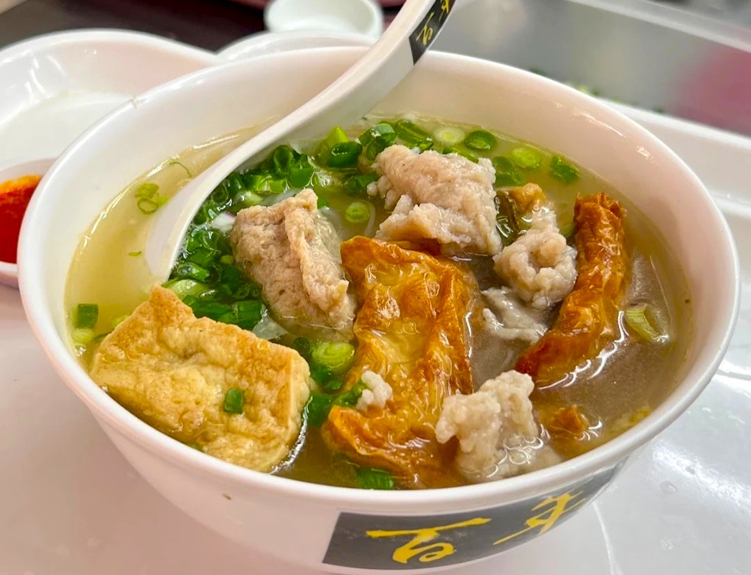 Old Airport Road Food Centre - bai nian yong tau foo close up