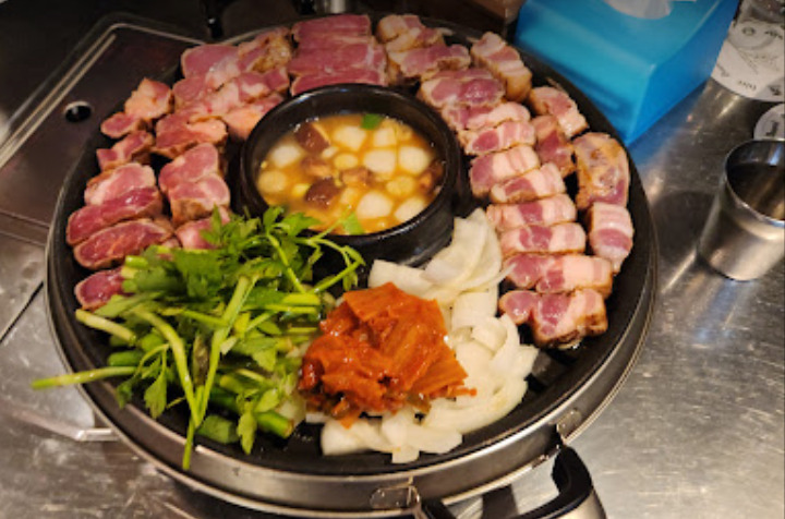 korean bbq - nanta bbq food