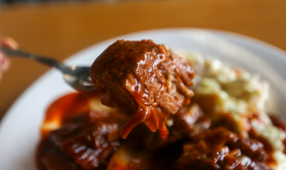 don sha bbq - braised bbq beef ribs