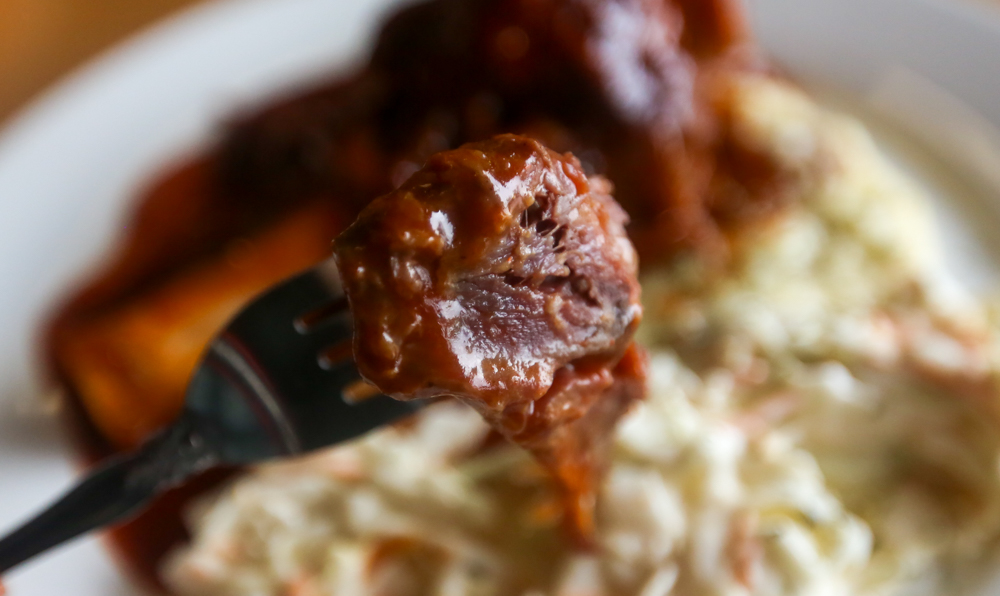 don sha bbq - braised bbq beef ribs