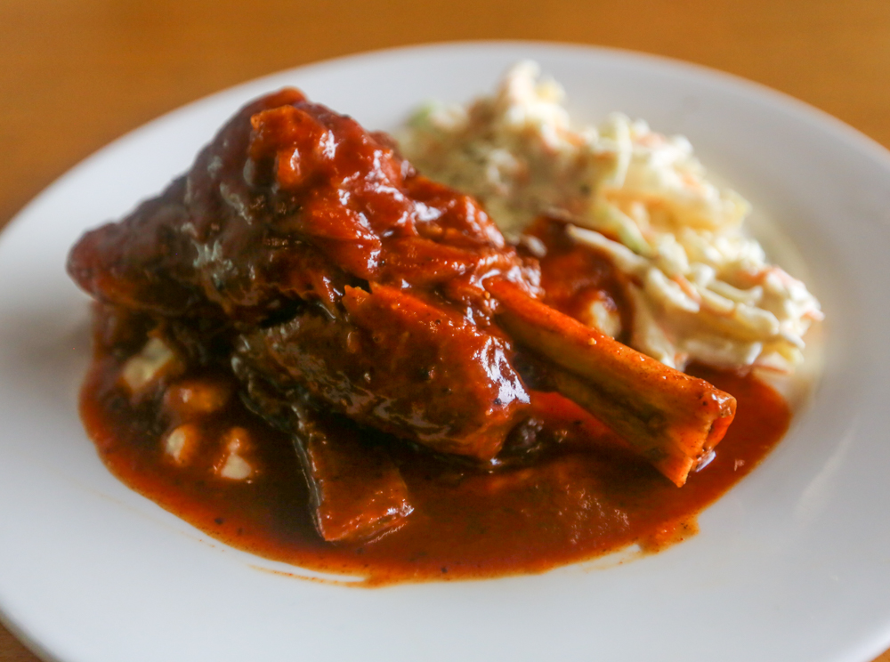 don sha bbq - braised bbq lamb shank