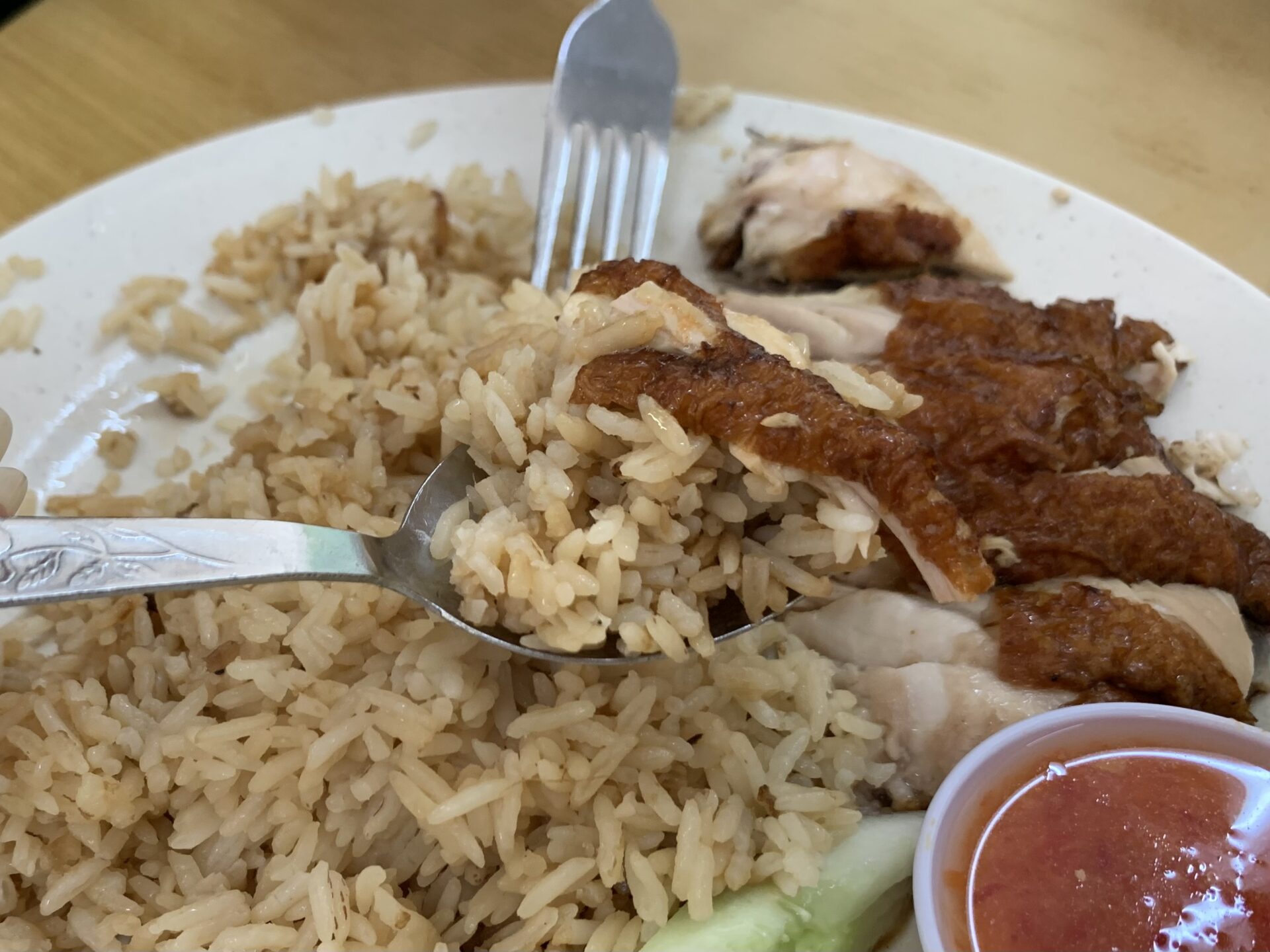 Subang Ria - Spoonful of chicken rice