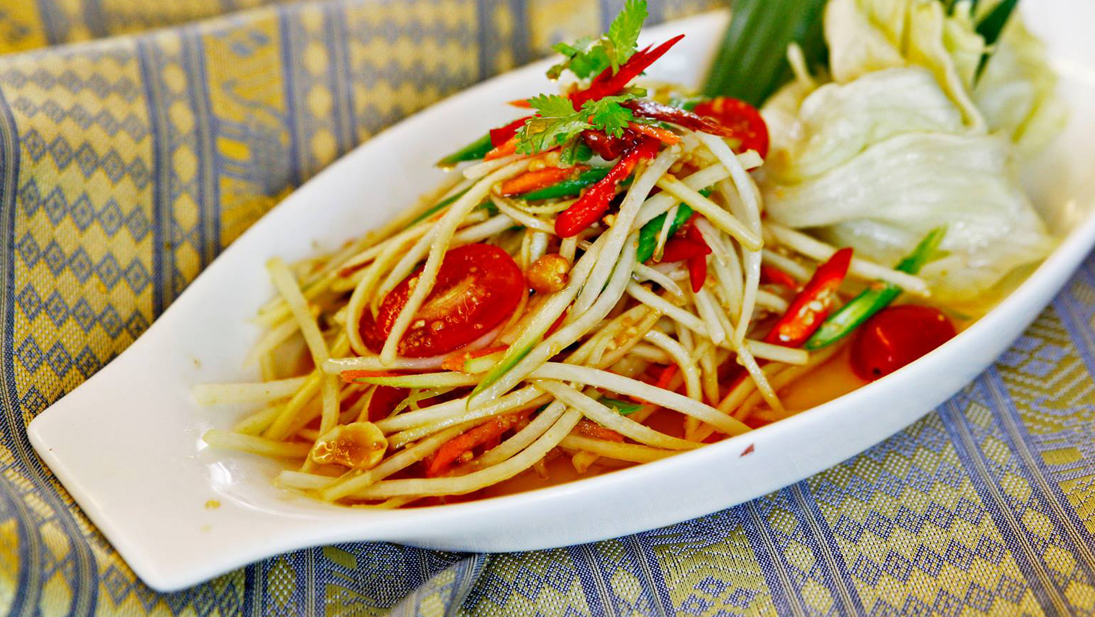 mango salad Royal Thai Cuisine - Mango Salad