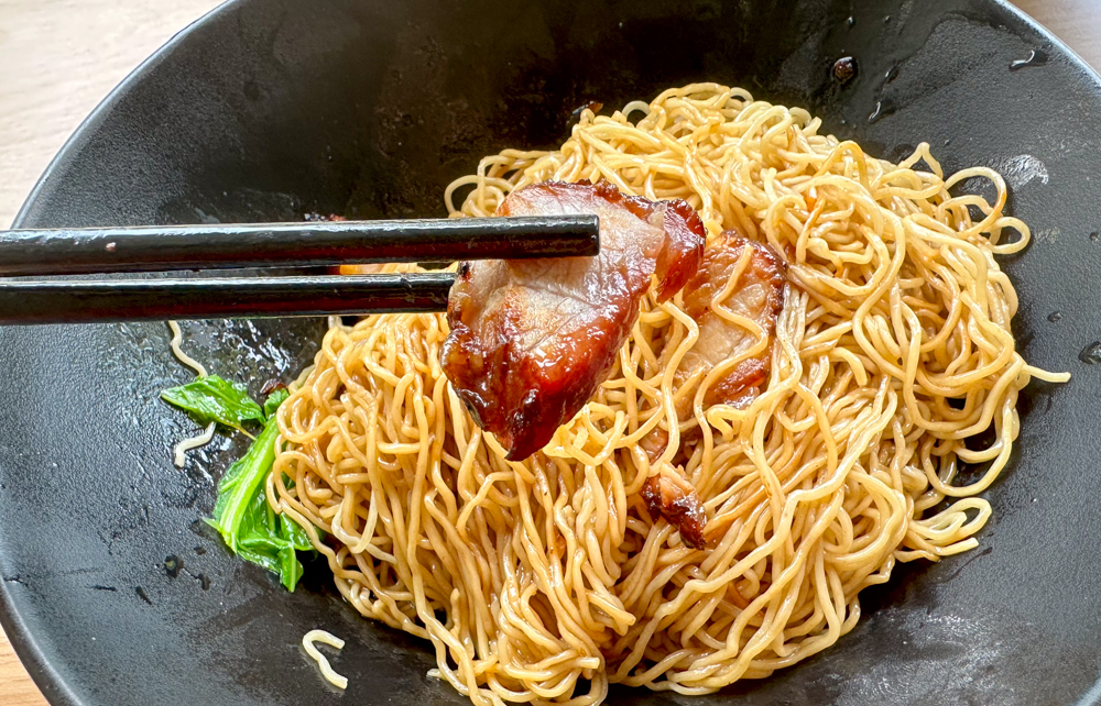 one mouth noodle - char siew