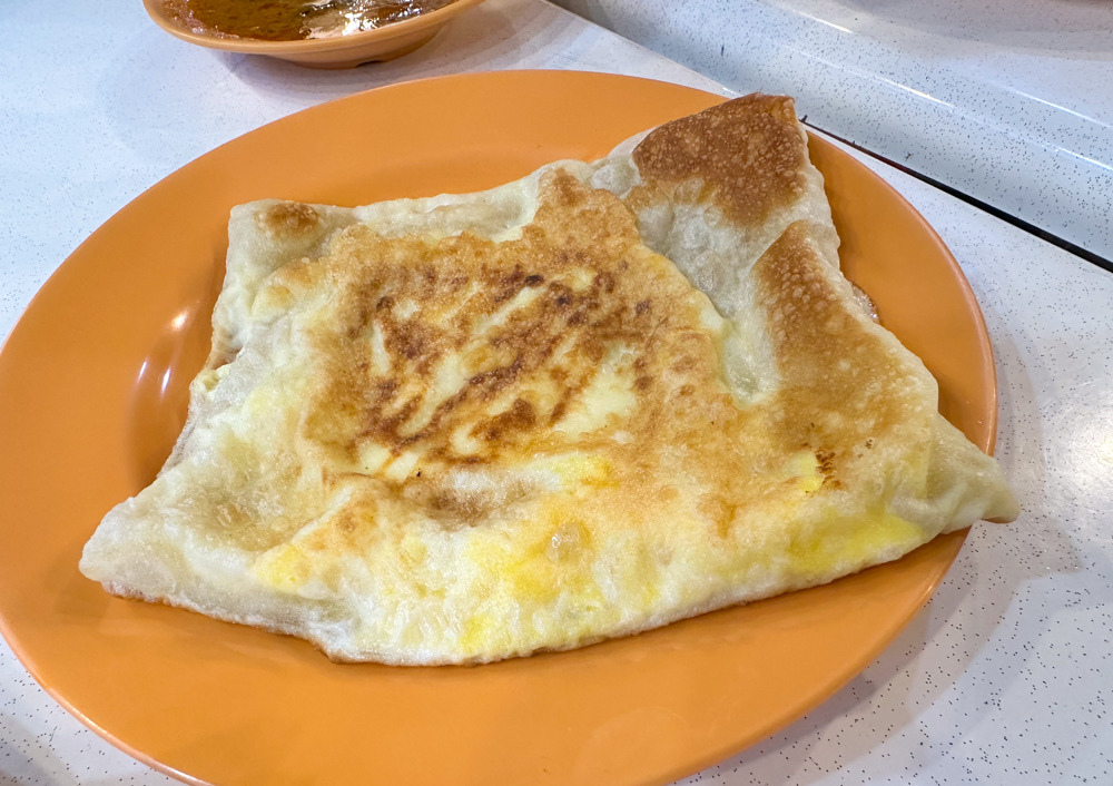 Chindimani Indian Restaurant - egg cheese prata