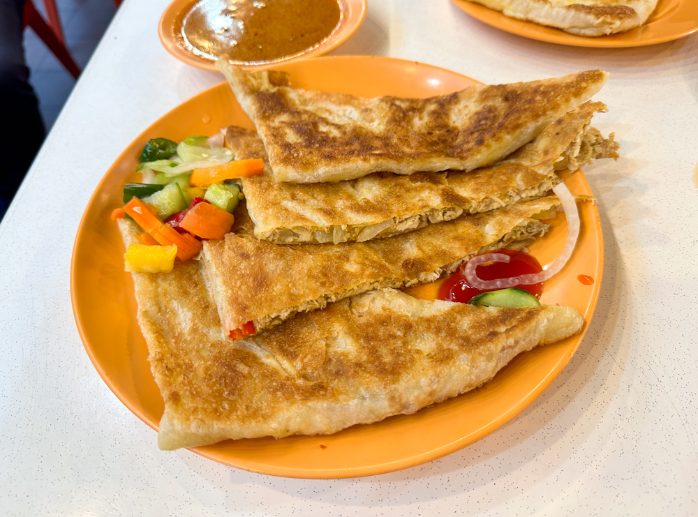 Chindimani Indian Restaurant - chicken murtabak