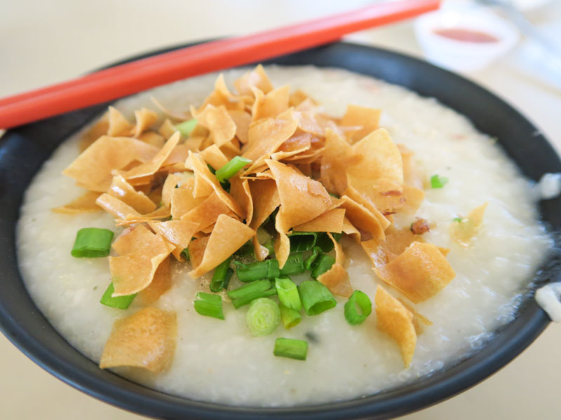 Ho Yun reopens - Century Egg porridge