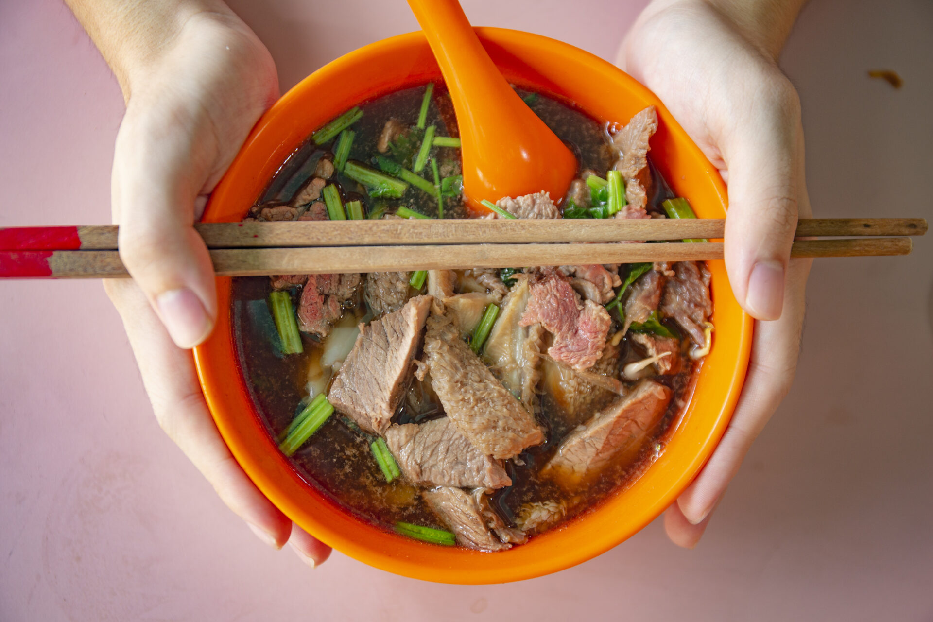 Kim Huat Teochew Beef Noodles - Mixed Noodles