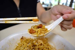 Shan Yuan Teochew Kway Teow Noodle - pork lard