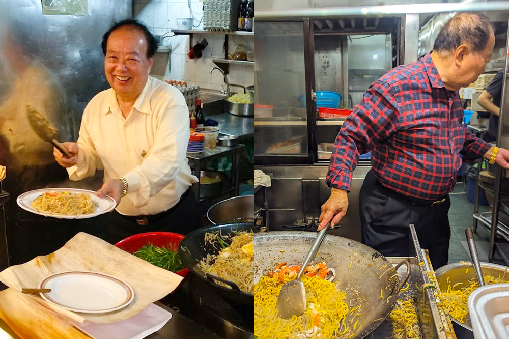 Untitled 2 Kim's Famous Fried Hokkien Prawn Mee - Stall owner