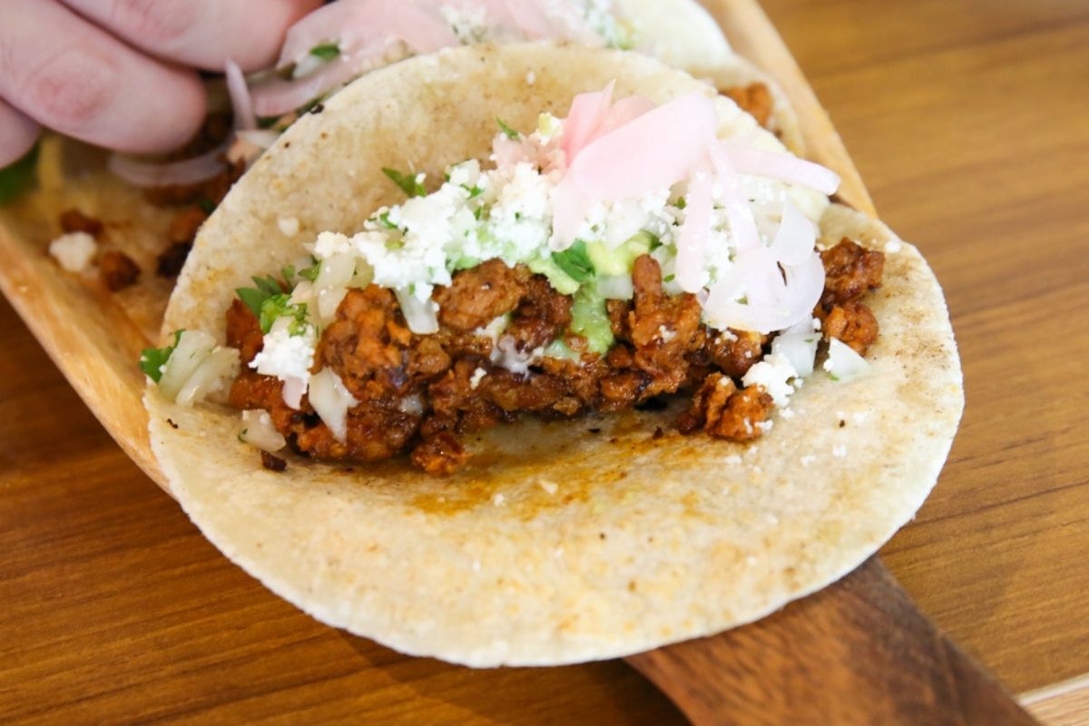huevos - impossible tacos