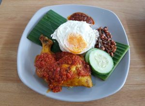 nasi lemak ayam taliwang - nasi lemak ayam taliwang 