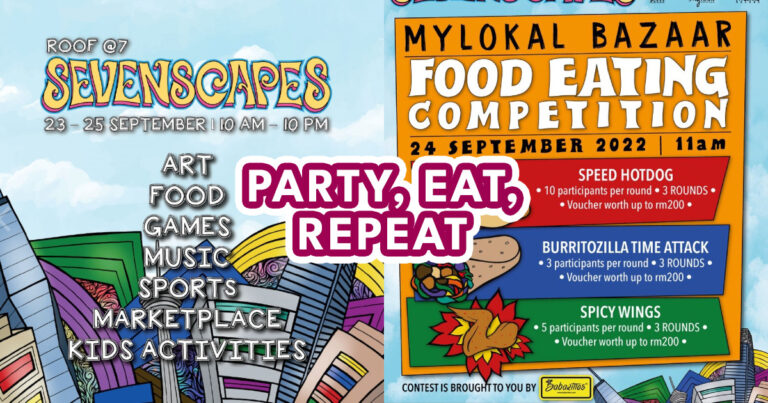 Sevenscapes: Rooftop event with karaoke, BMX & hot dog eating contests