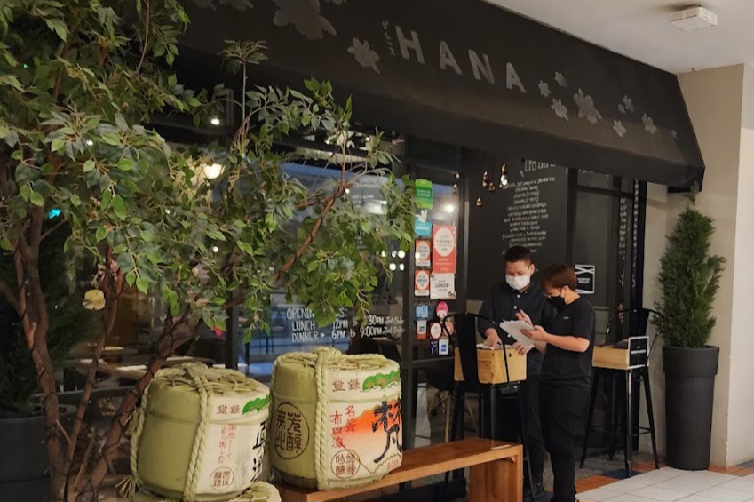 hana vegetarian omakase - restaurant front