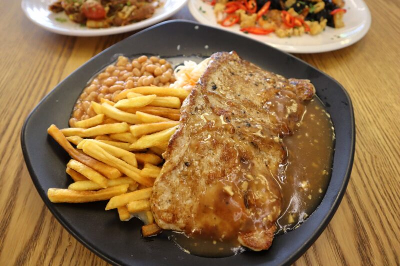 Ulu Eateries - eightisfy western pork chop