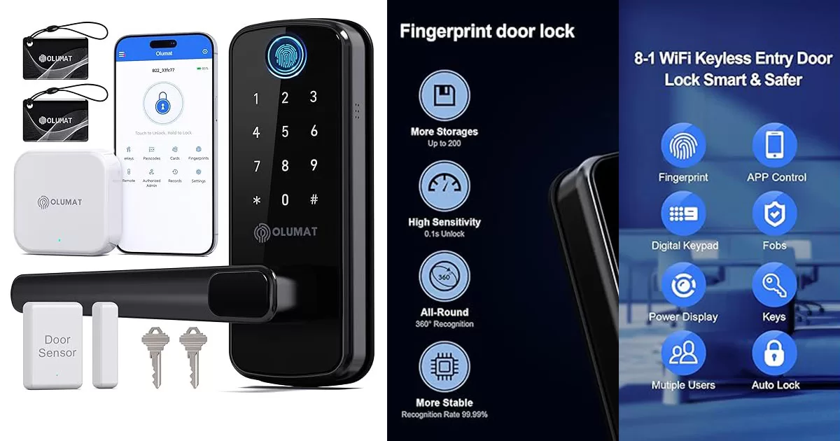 Best digital lock - Olumat ‎OL 0825