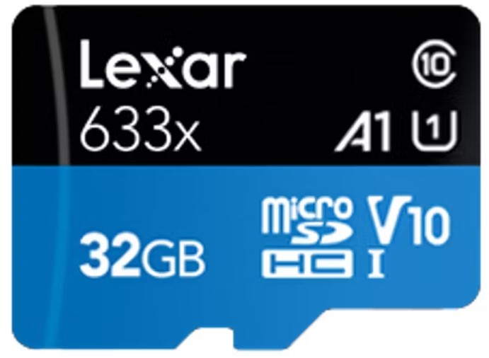 Meilleures cartes microSD – Lexar 633x