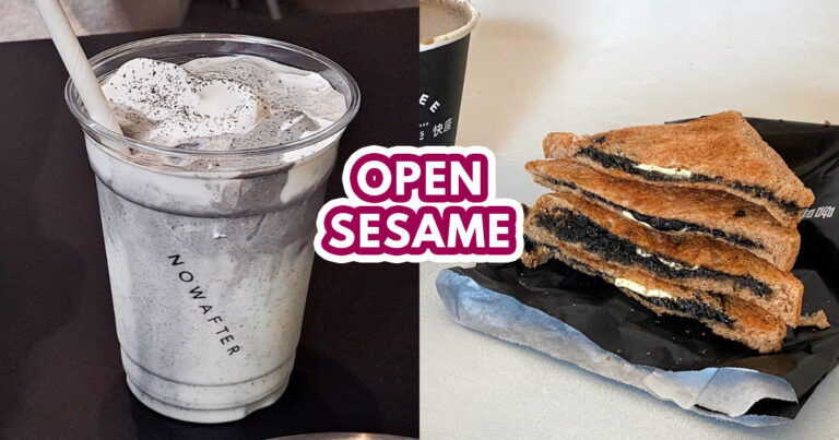 black sesame treats - featured image