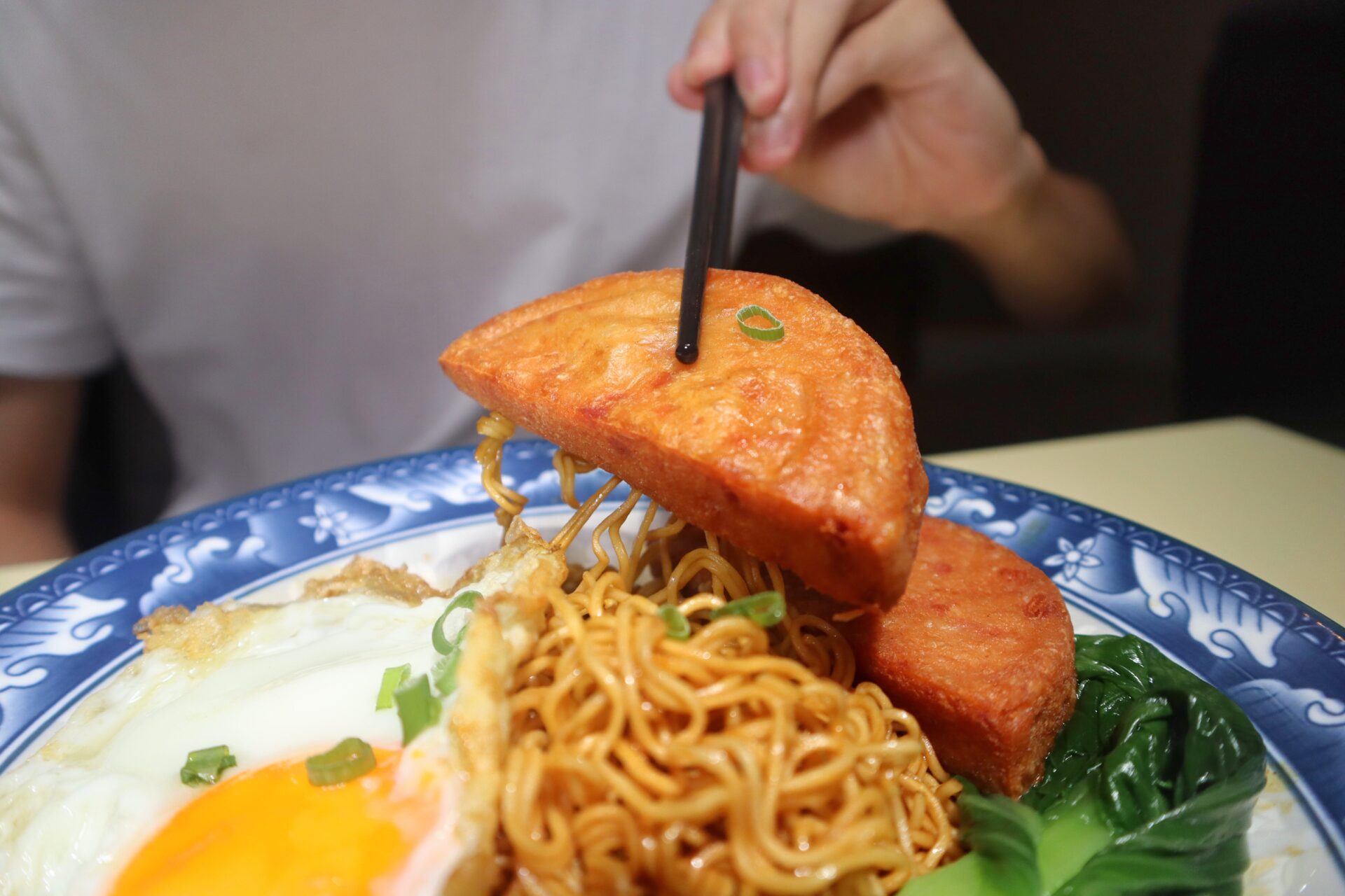 jiang cantonese tapas -luncheon meat