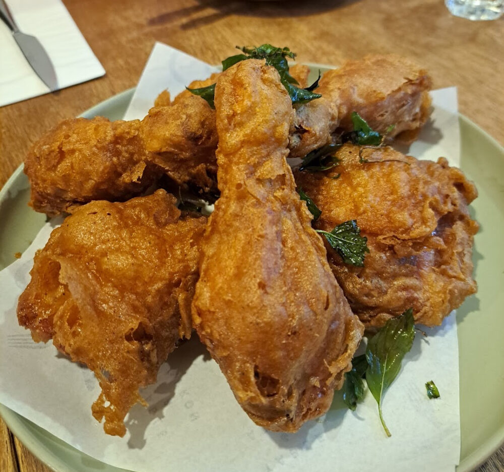 Table & Apron - Buckwheat fried chicken