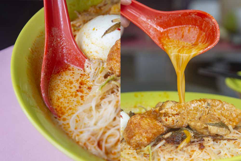 Yew Teck Food Stall - Laksa collage