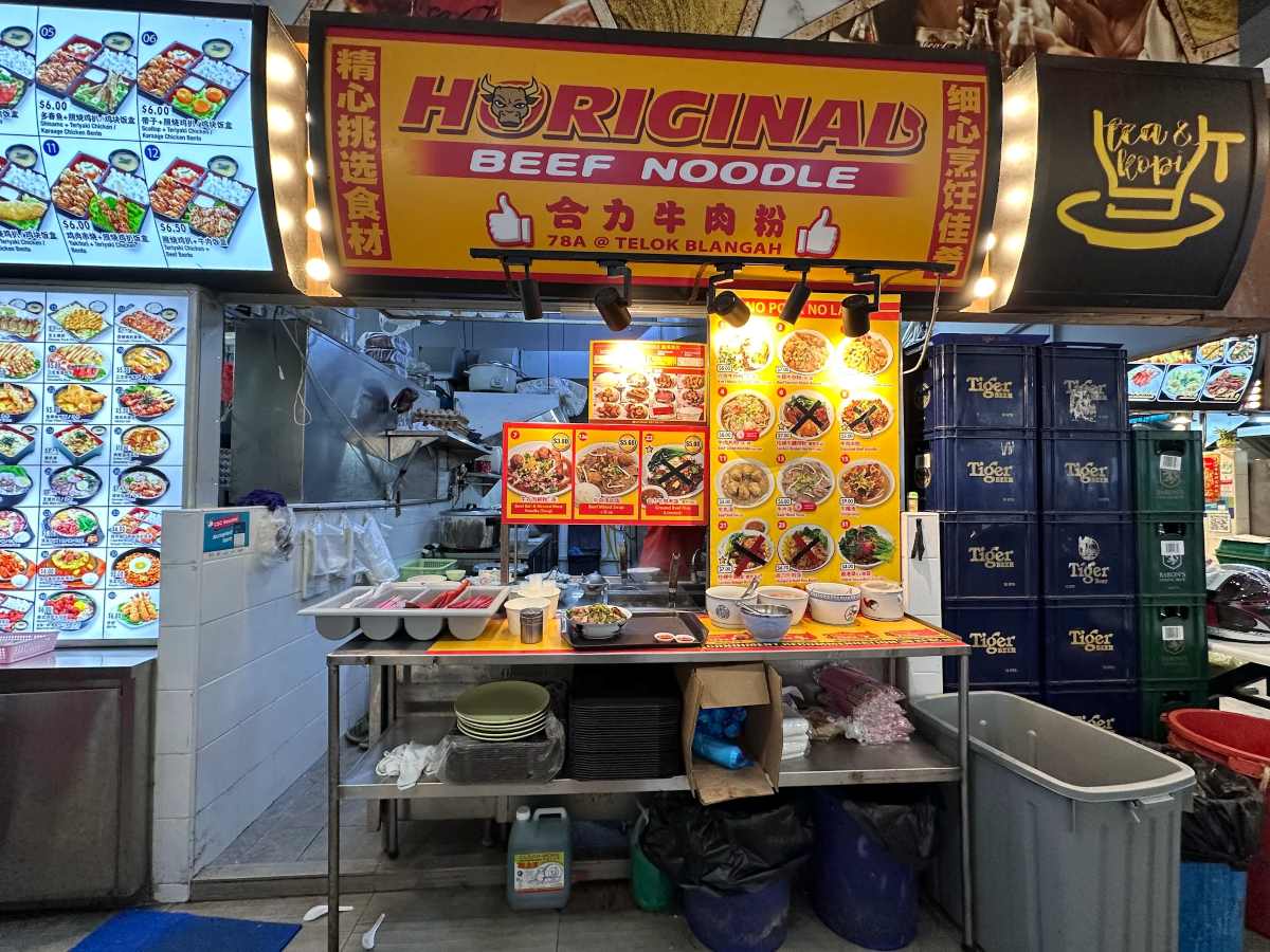 Horiginal Beef Noodle - stall