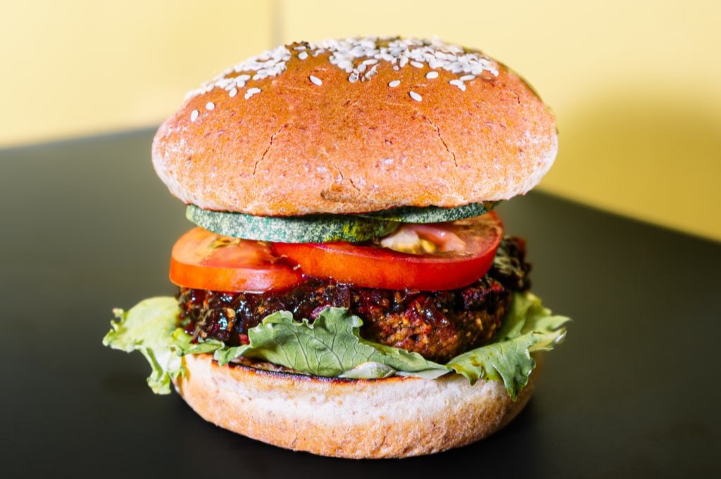 TP burger - tushroom burger