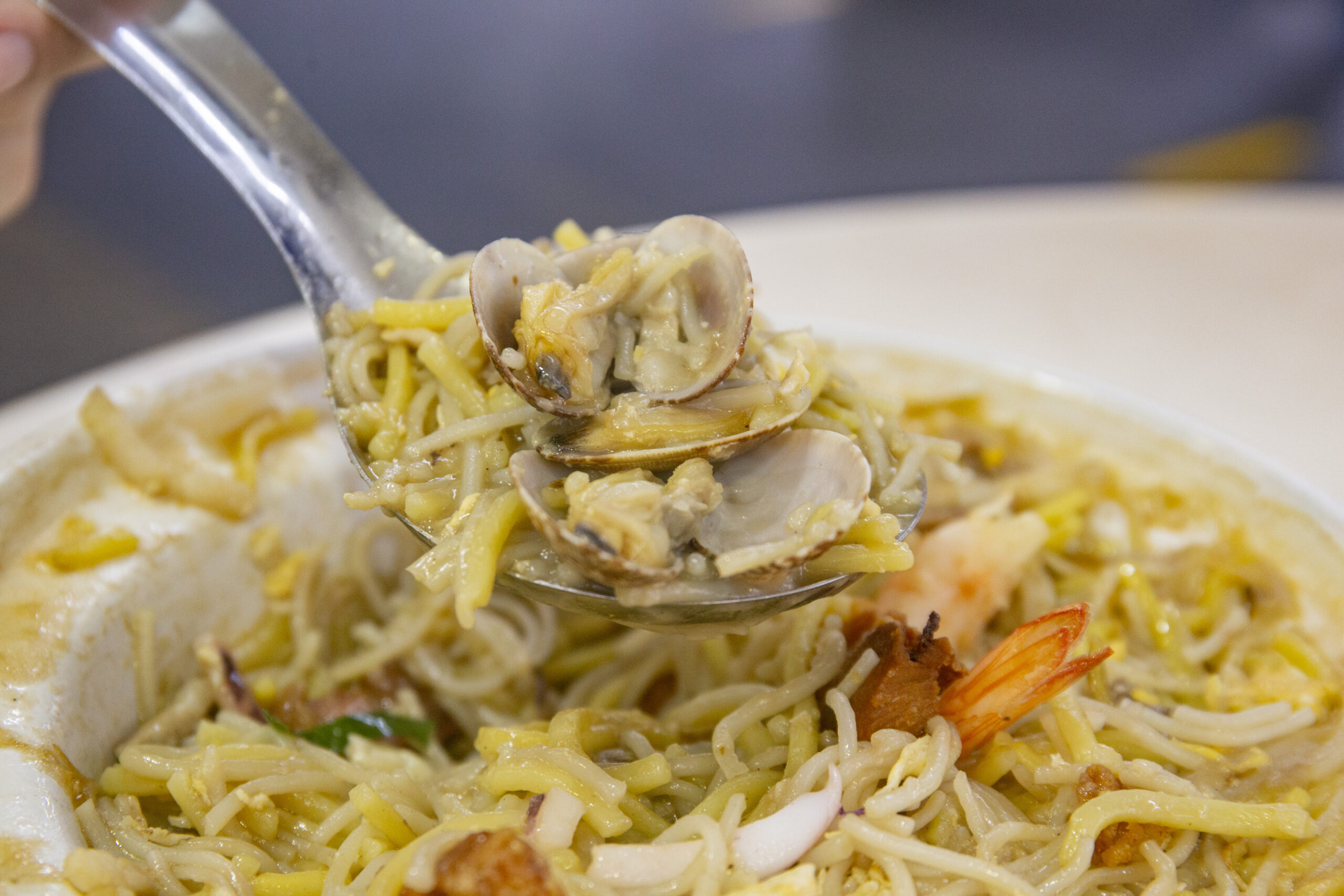 Clam Kim Keat Hokkien Mee - Clam