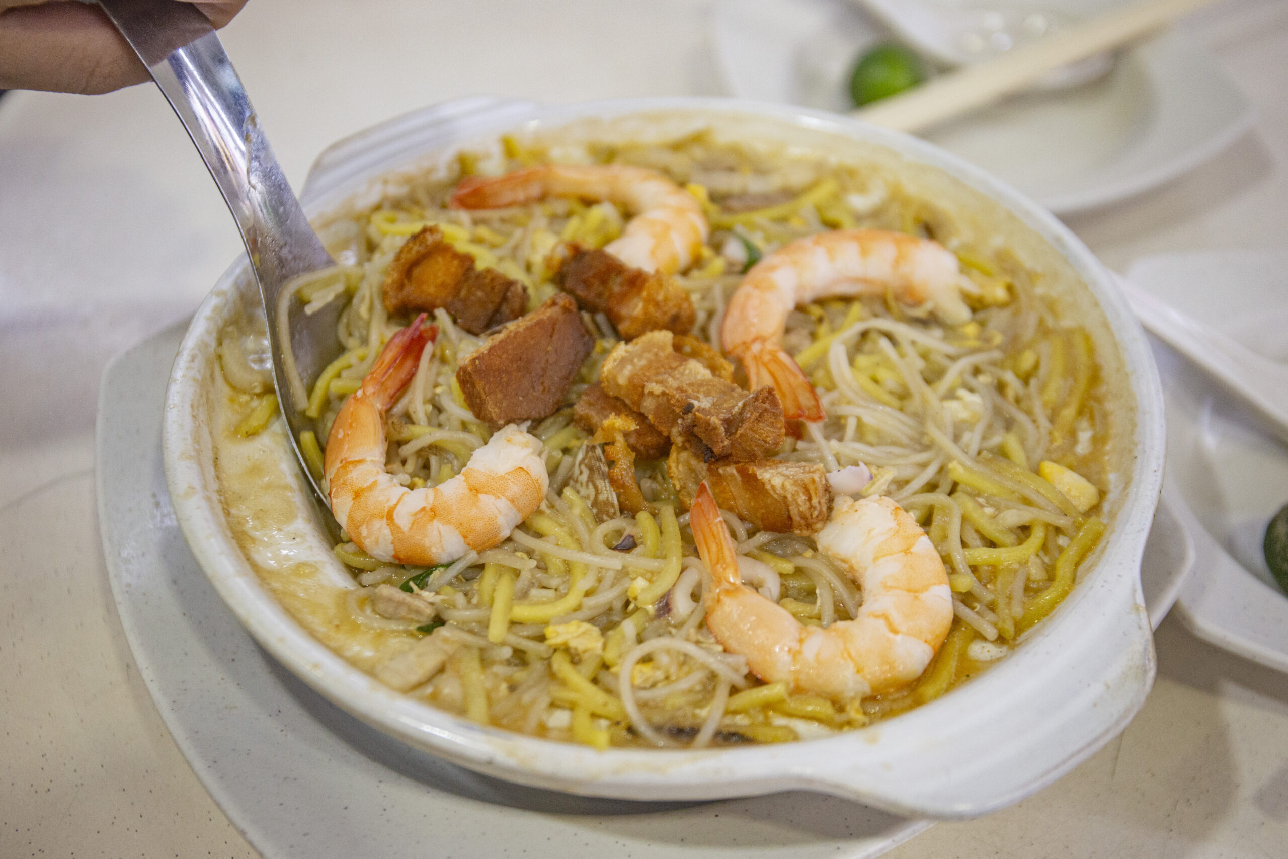 Claypot Hokkien Mee Kim Keat Hokkien Mee - Claypot Hokkien Mee