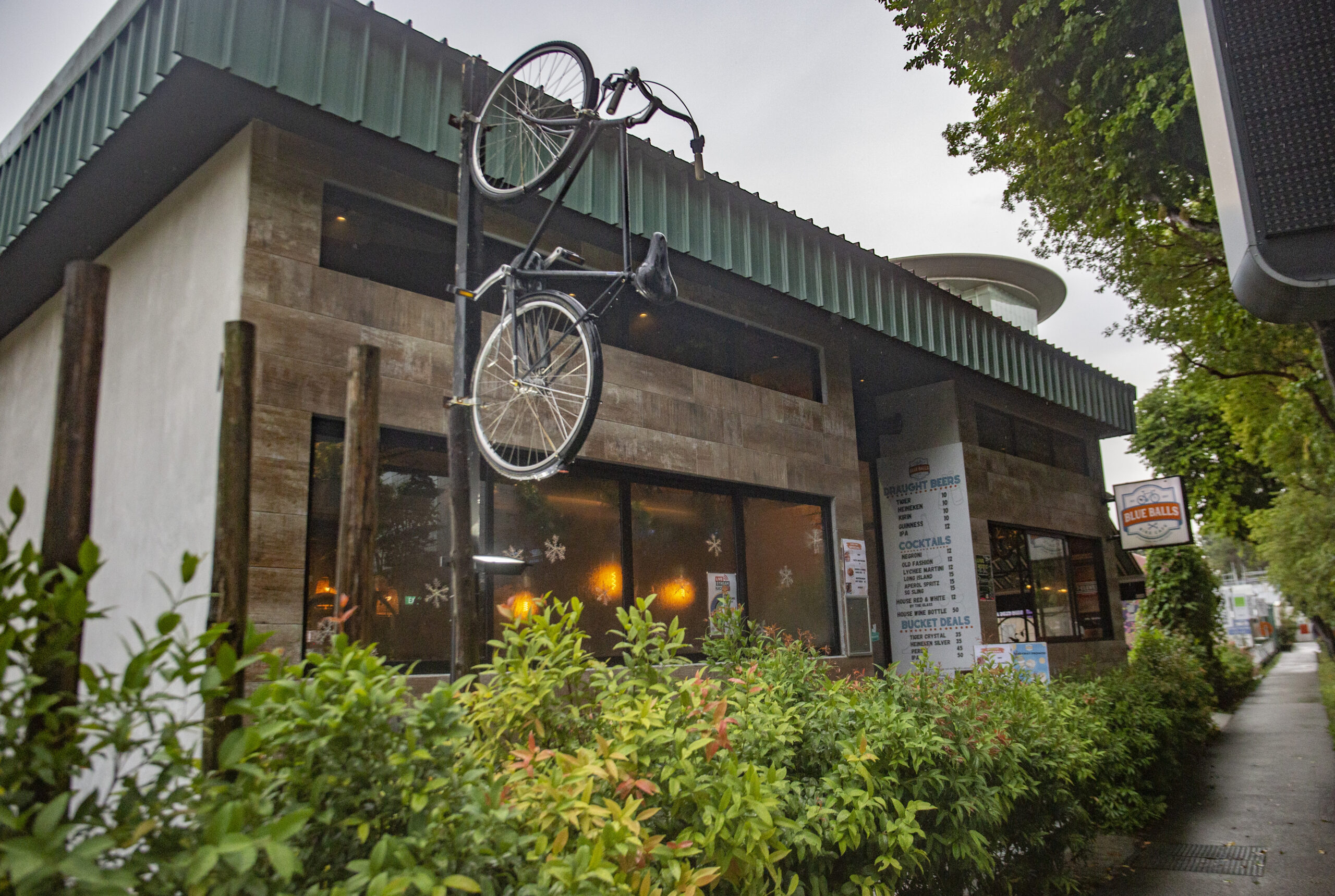 Exterior RIR Eastern Half - Blue Balls Bike Cafe exterior