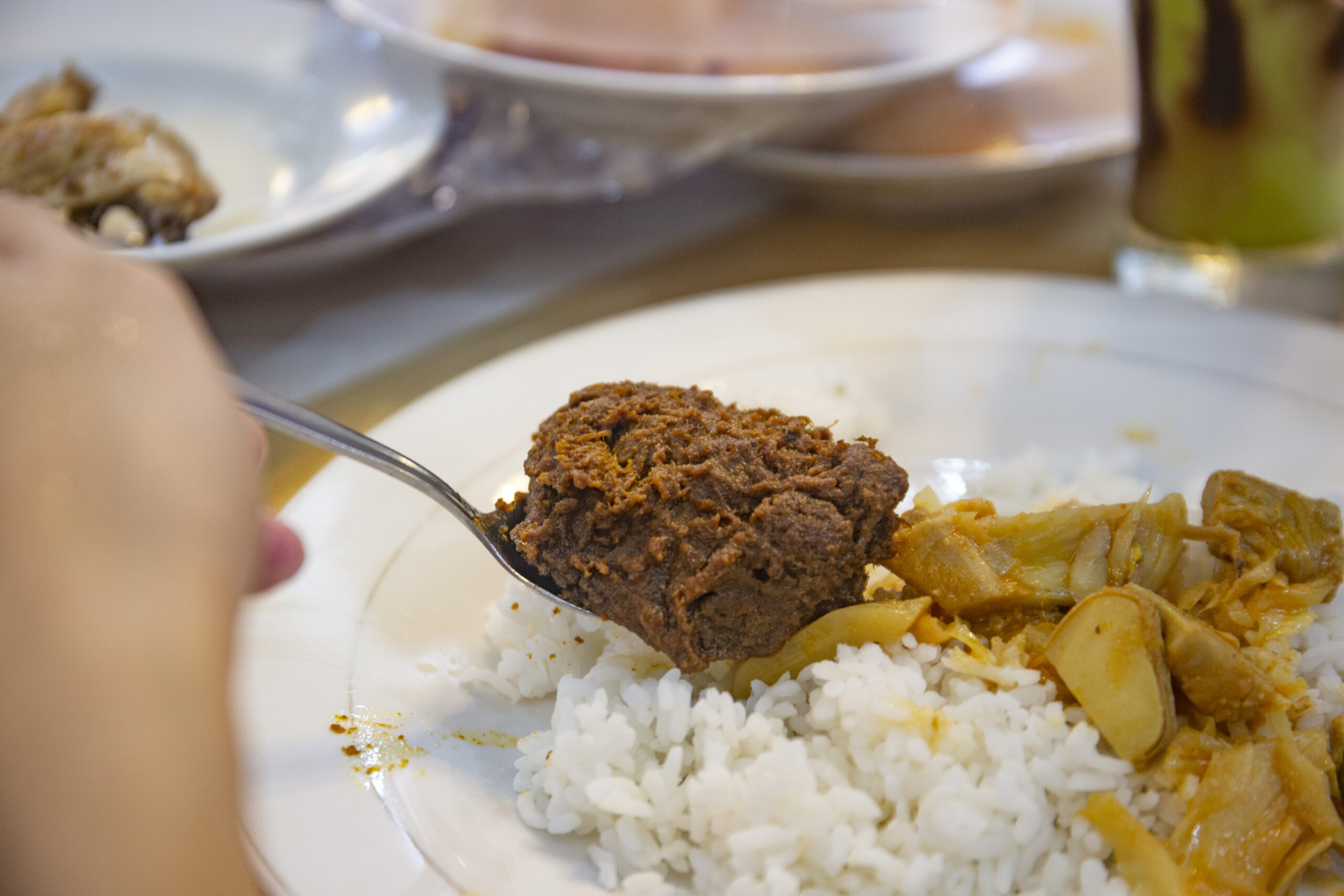 Batam food places - Beef Rendang