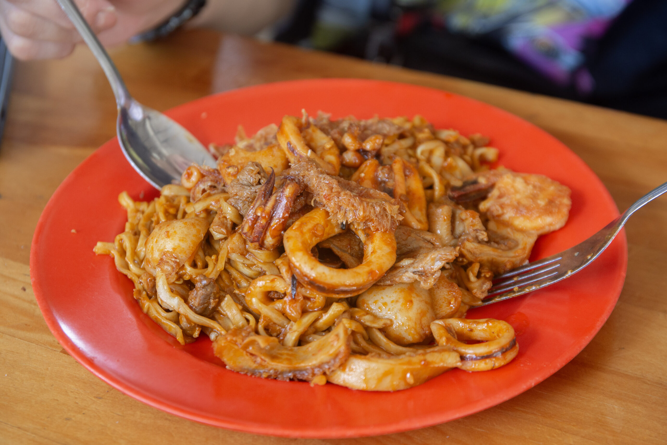 Batam food places - Mie Tarempa Komplit (Complete)