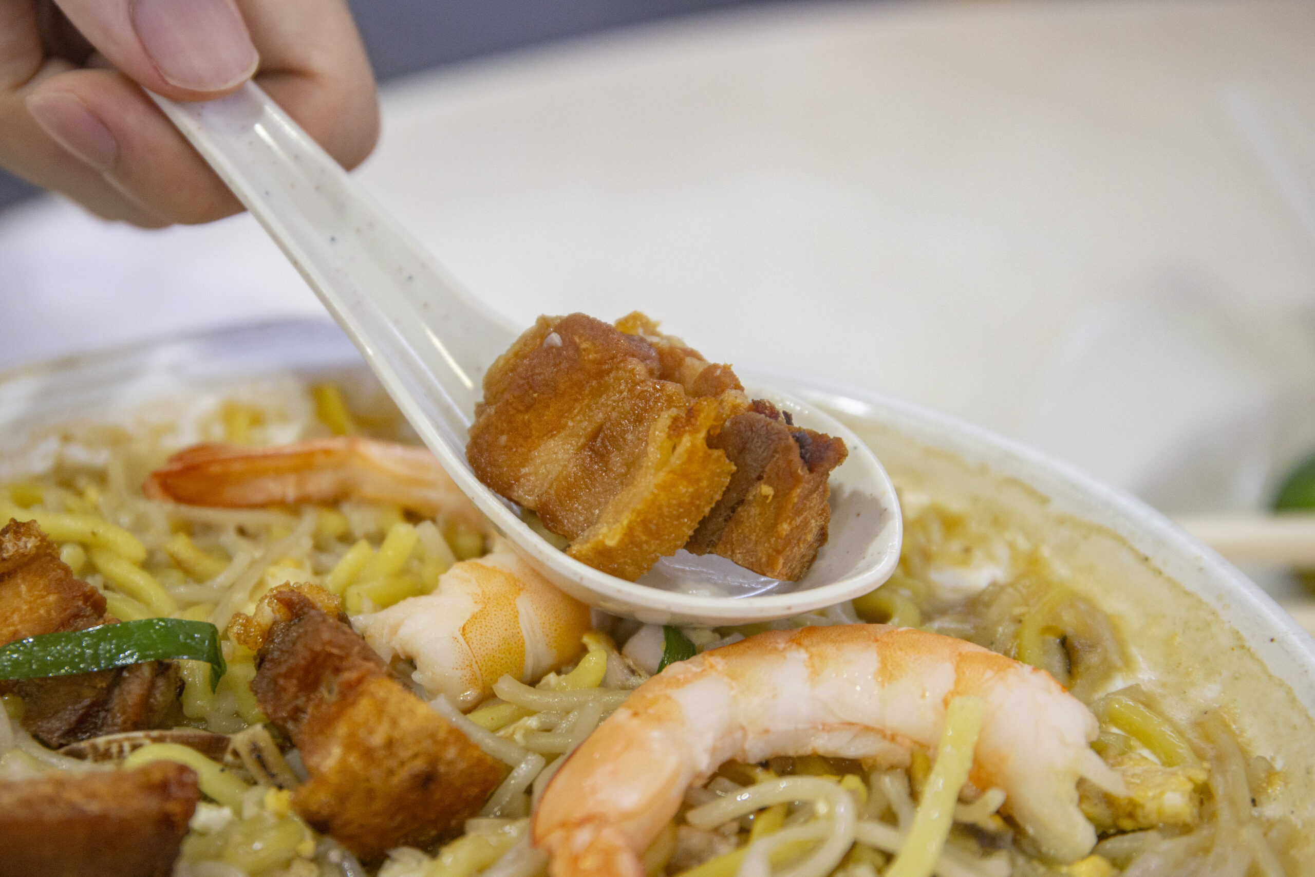 Pork belly Kim Keat Hokkien Mee - Pork belly