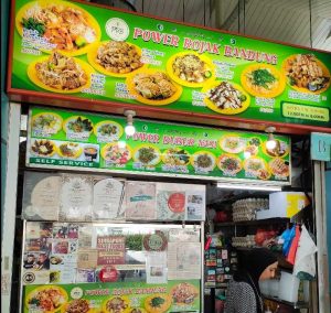 Power Rojak Bandung - Exterior of stall
