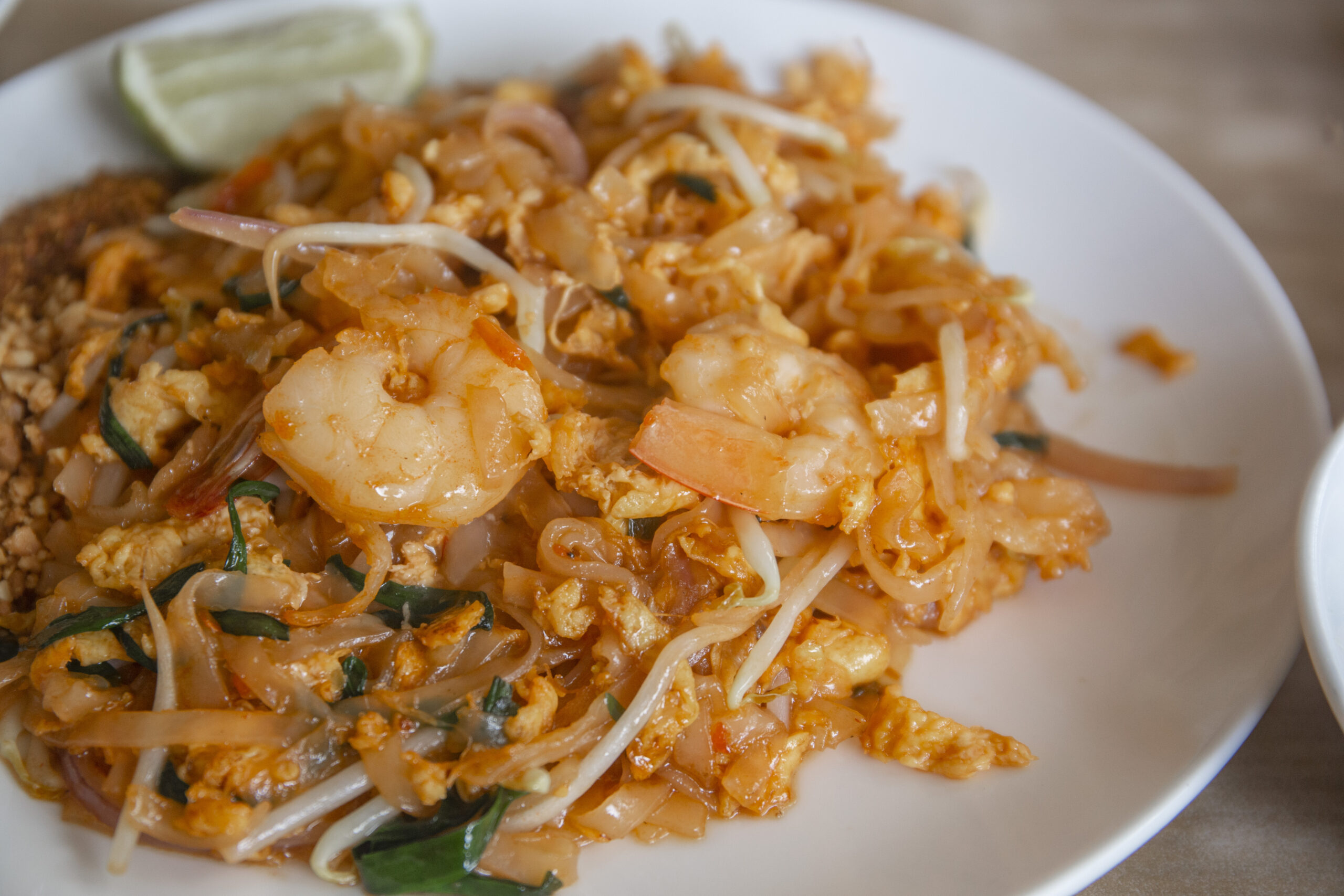 Nangfa Thai Kitchen - Shrimp in pad thai