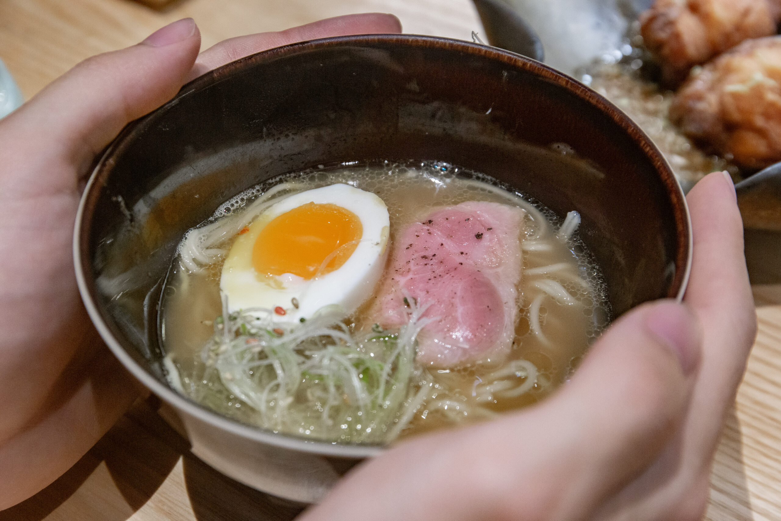 Toko Yakitori - Chicken Stock Ramen small portion
