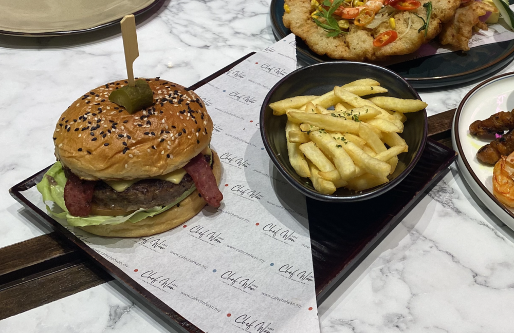 IOI City Mall - Cafe Chef Wan Homemade Beef Burger