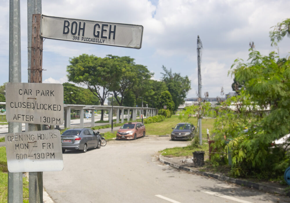 Ulu Eateries - boh geh uncle canteen sign