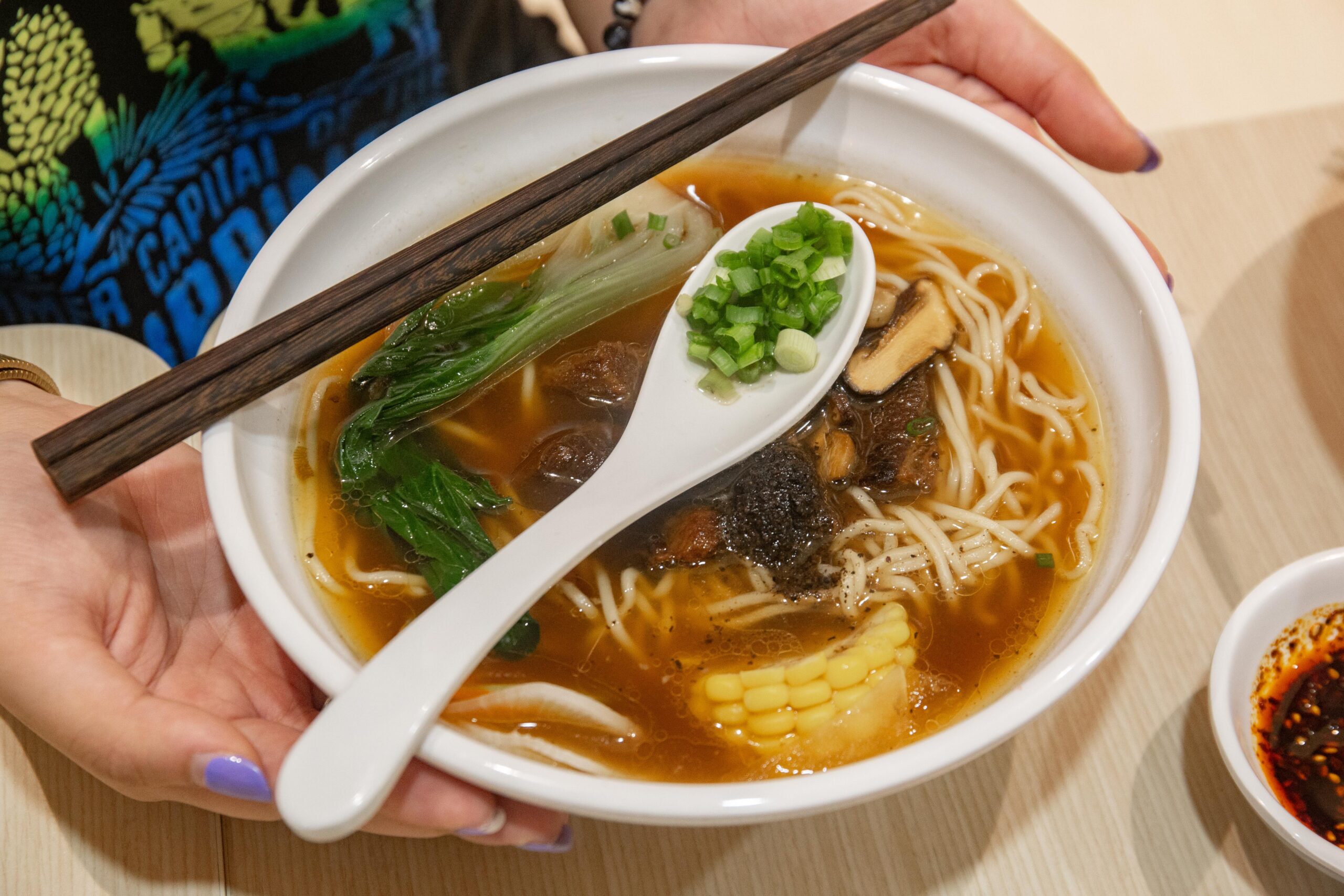 Wong Fu Fu new menu - Braised Beef Noodle Soup with Truffles