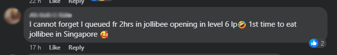 Jollibee - queue comment 1