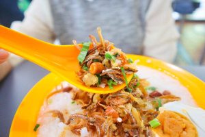 power rojak bandung - bubur kampung condiments