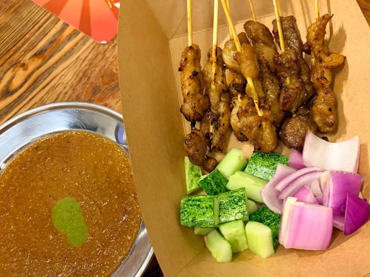 Cheeky bee hoon - satay