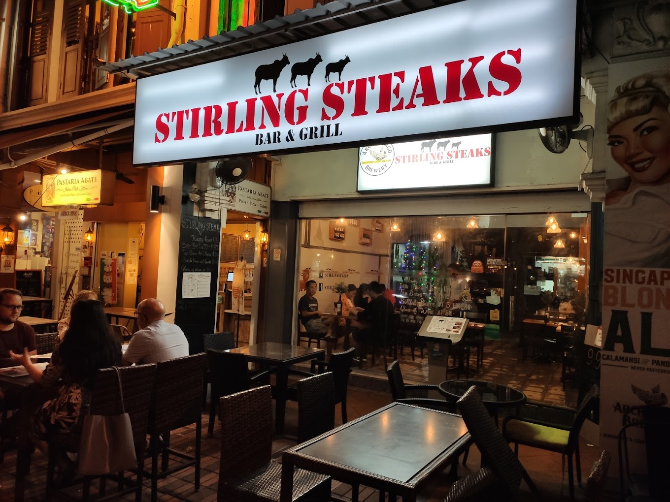 Stirling Steaks East Coast outlet storefront