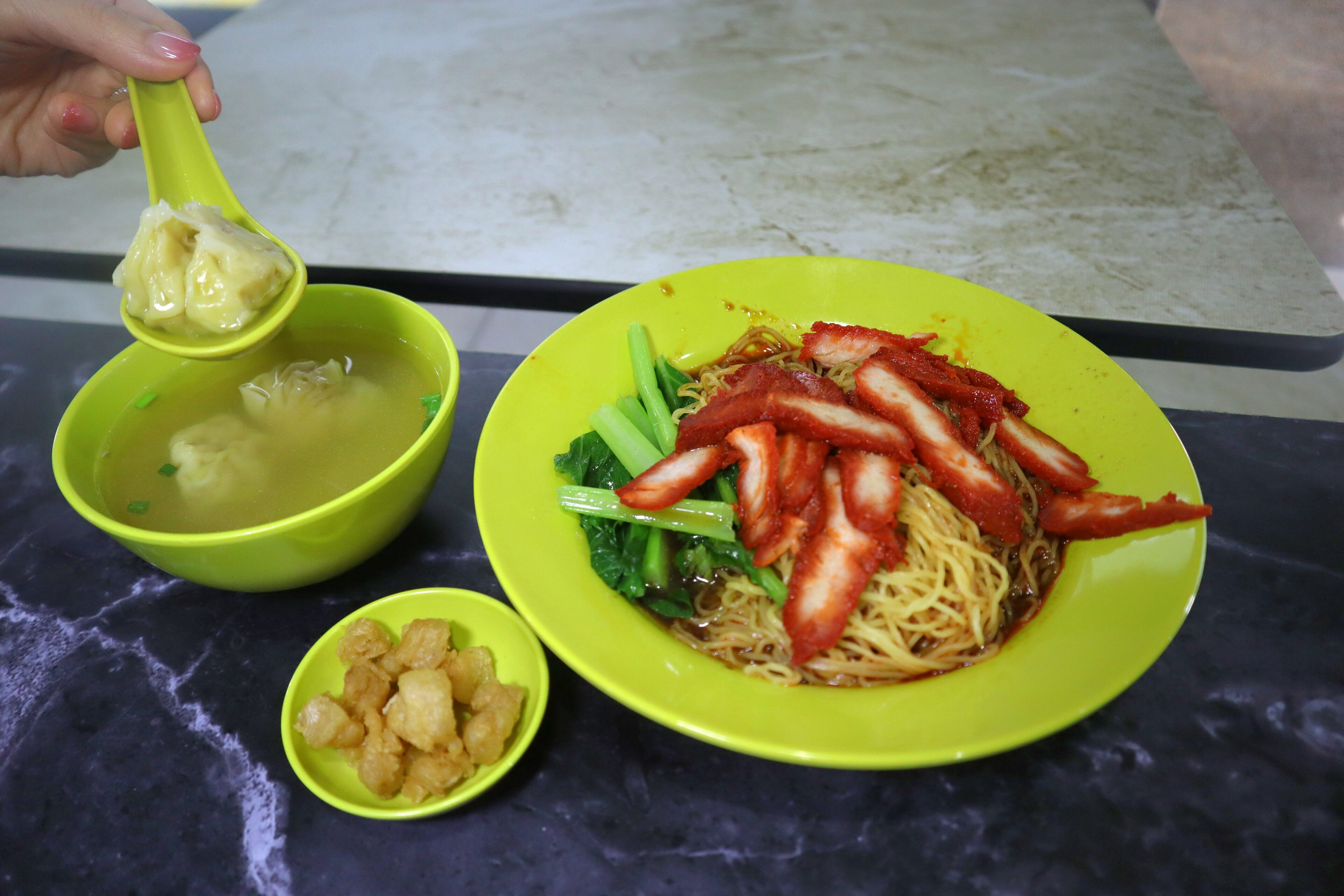 best wanton noodles - jin song noodles